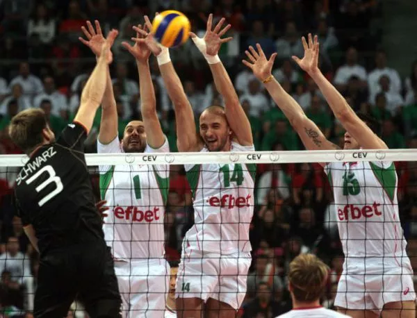Впечатляващо! България разби Германия на Евроволей 2015