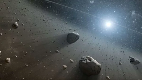 Изчислиха броя на сблъсъците в Астероидния пояс зад Марс