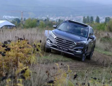 Hyundai с тестово офроуд трасе извън София Мотор Шоу 2015
