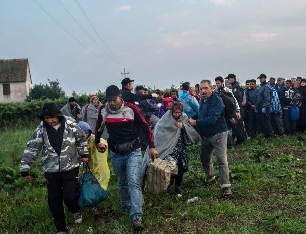 Словенската полиция използва сълзотворен газ срещу мигранти на границата с Хърватия