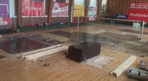 Ремонтираха залата на ЦСКА по волейбол