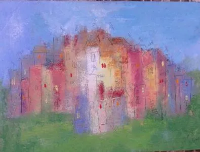 Вълшебните къщи в картините на Румяна Йоргова
