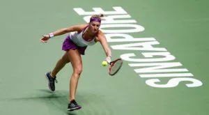 Квитова спечели чешкото дерби в Сингапур