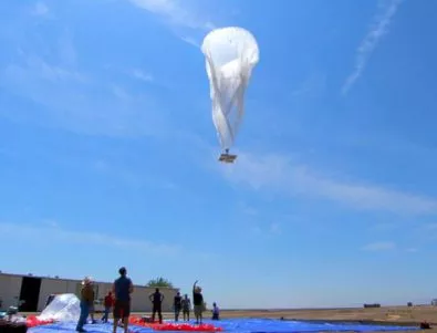 Google пуска 300 балона за интернет