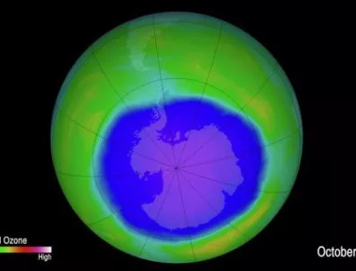 Озоновата дупка над Антарктида порасна неочаквано