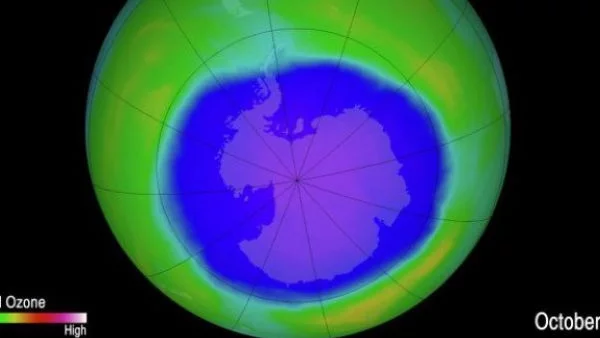 Озоновата дупка над Антарктида порасна неочаквано