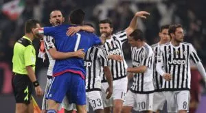 Ювентус продължава с рекорда, но и да е на второ място в Серия А