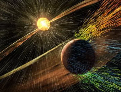 Слънчевият вятър превърнал Марс в безжизнена пустиня