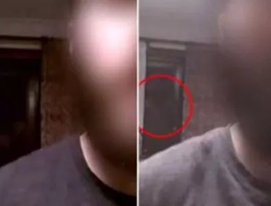 Братя заснели призрак, докато си говорели в интернет (ВИДЕО)