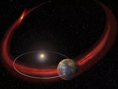 Меркурий си крадял атмосфера от кометата Енке