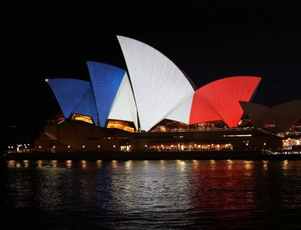 Операта в Сидни ще свети с цветовете на Франция