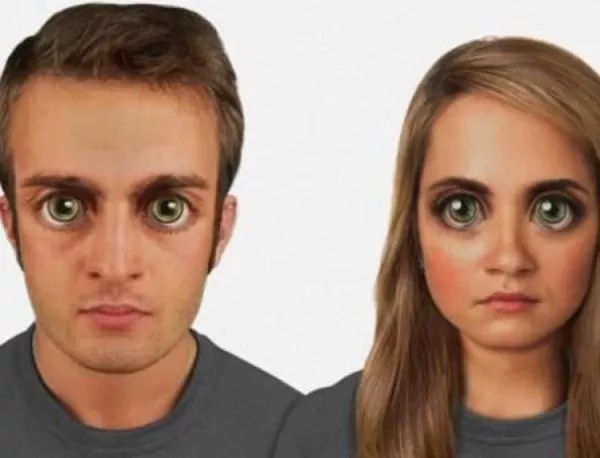 Как ще изглежда човешкото лице след 100 000 години (СНИМКИ)