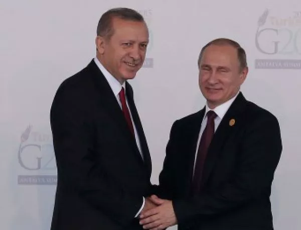Путин и Ердоган се срещат в началото на август