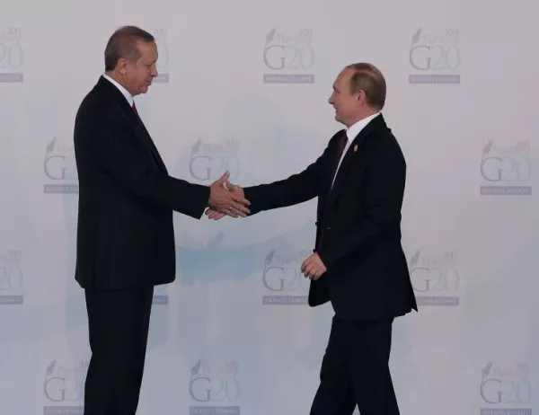 Ердоган се среща с Путин в Москва