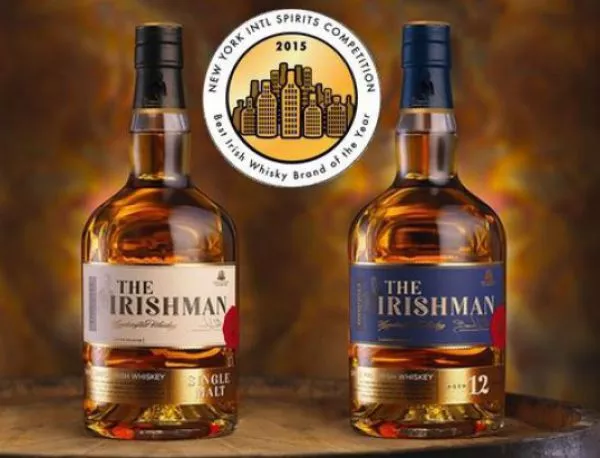 The Irishman whiskey - Ирландско Уиски на Годината според 6-тото издание на The New York International Spirits Competition 