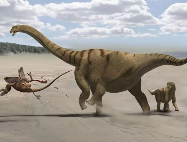 Следи от динозавър на 150 млн. години откриха в Индия