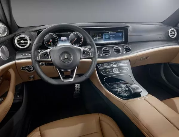 Mercedes-Benz показа интериора на новата Е-класа