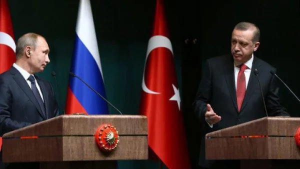 Срещата между Путин и Ердоган - ключова за бъдещето на газовите проекти