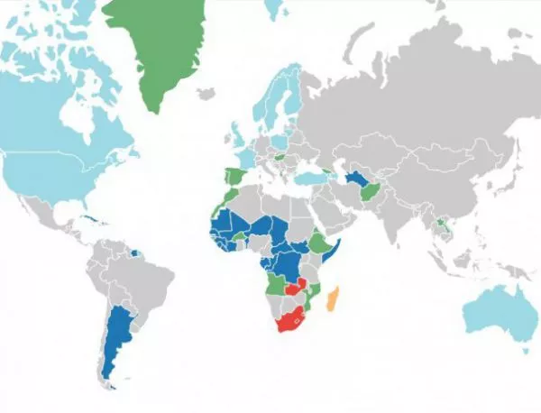 Карта показва в коя държава коя личност най-много е търсена в Google