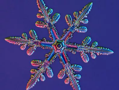 Уникални снежинки от лабораторията (ГАЛЕРИЯ)
