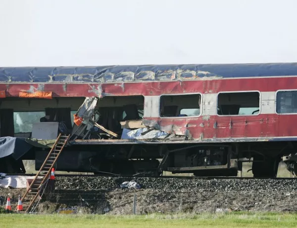 Влакова катастрофа в Полша, за щастие без жертви