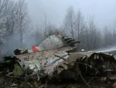По самолета на Лех Качински, паднал край Смоленск, има следи от взрив