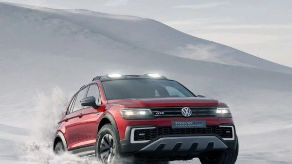 Volkswagen вади в Детройт Tiguan GTE Active concept