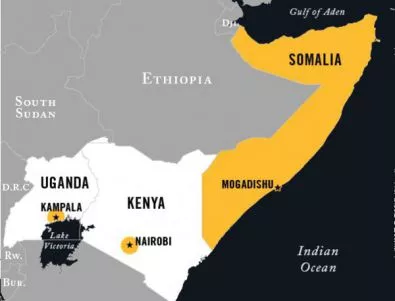 50 кенийски войници са убити при нападение на военна база в Сомалия