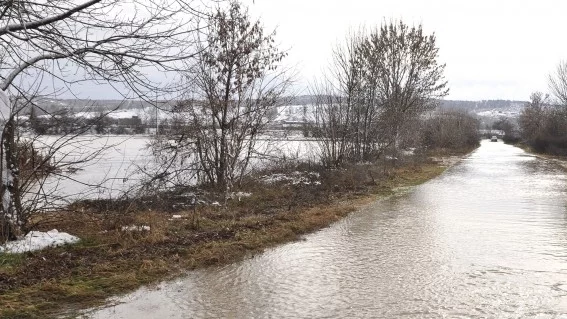 Река Глазне преля, Банско е пред бедствено положение