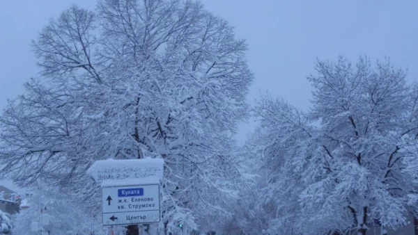 Снегът идва до дни