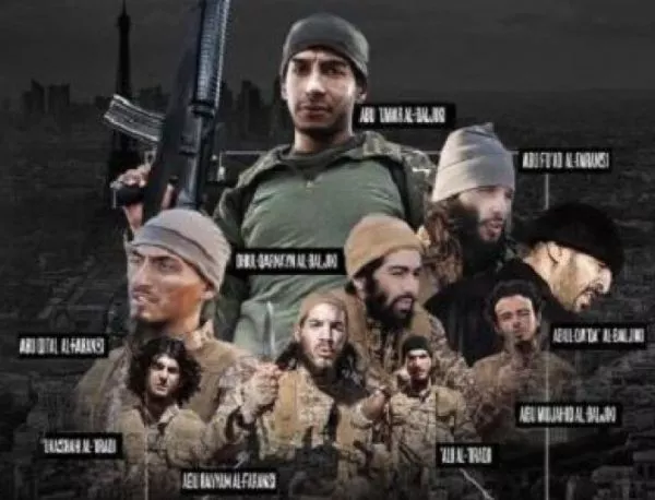 "Ислямска държава" разпространи видео с изпълнителите на атентатите в Париж