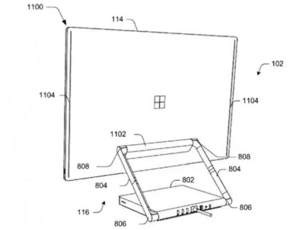 Microsoft патентова модулен компютър 
