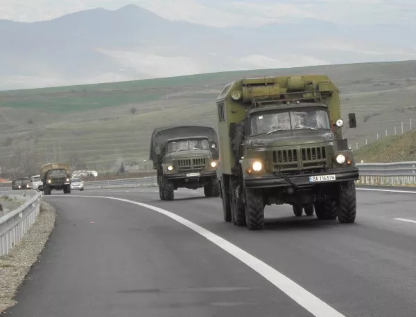 Военните се придвижват за учението на границата с Македония и Гърция
