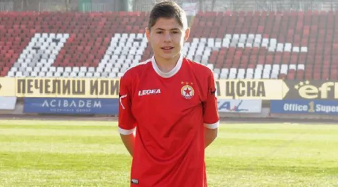 14-годишен започна да тренира с ЦСКА