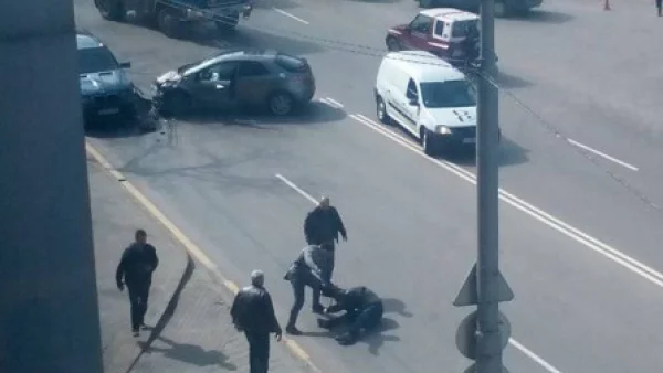 Отново бой между шофьори - сега на бул. "Черни връх" в София