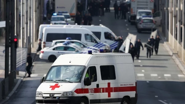 При спецакцията в Брюксел мъж е бил ранен в крака, след като отказал да се предаде