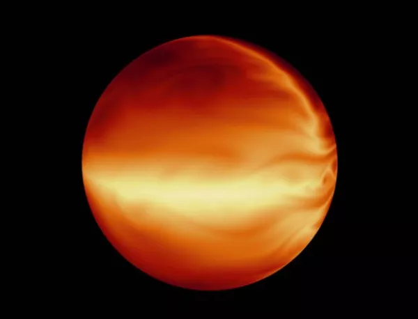Вижте въртенето на планета около звезда, подобна на Слънцето (ВИДЕО)