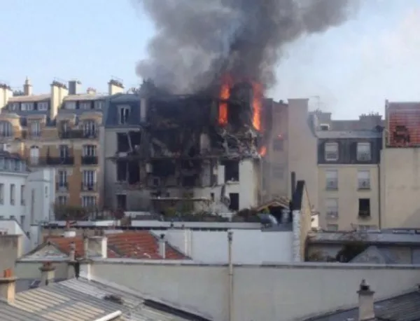 Взрив в центъра на Париж*