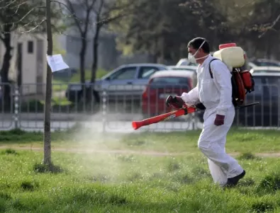 До Великден ще приключи пръскането срещу кърлежи и комари в София