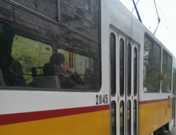 Катастрофа промени маршрута на трамвай 22 в столицата