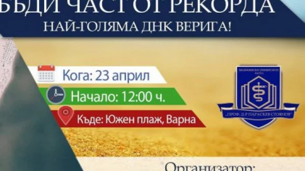 Информация за участниците в опита за подобряване на рекорд на Гинес във Варна утре