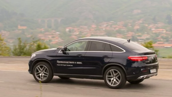 10 неща, които научих за Mercedes-Benz GLE Coupe 350d (тест-драйв)