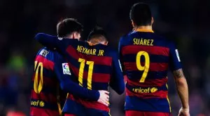 Шест гола за Барса срещу Хихон - когато и съдията играе здраво (ВИДЕО)