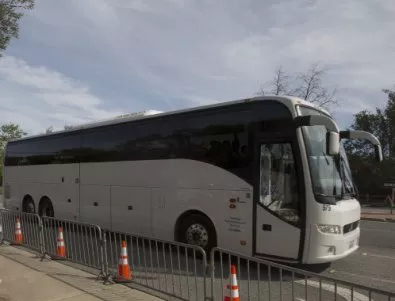 200 автобуса блокират София в знак на протест срещу споделеното пътуване
