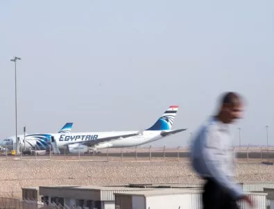 Надпис със заплаха е имало на корпуса на падналия египетски самолет