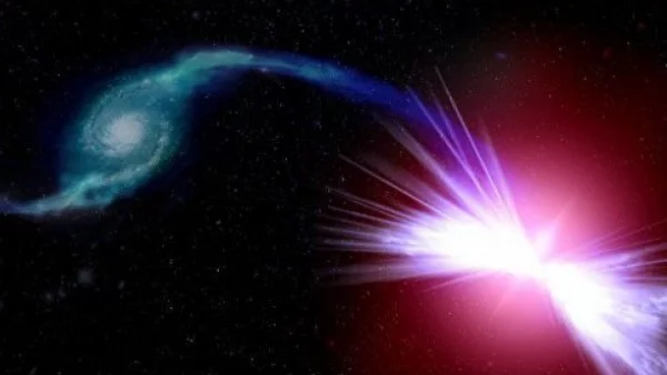 "Червени гейзери" от черни дупки убиват галактиките