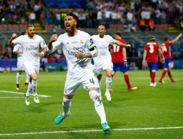 Реал Мадрид издържа и с дузпи спечели Шампионската лига