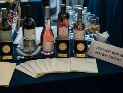 Избите на „Домейн Бойар“ и „Кортен“ донесоха най-много медали за България от „Световното по вино“