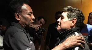 Пеле и Марадона се сдобриха след 16 години