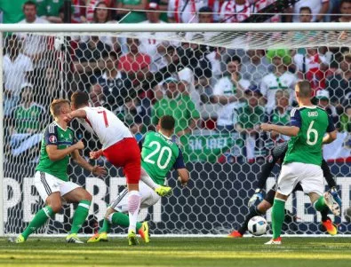 Полша удари Северна Ирландия на Евро 2016